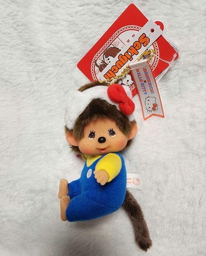 Monchhichi x Hello Kitty Plush Toy Limited Edition Japan Collectible - Picture 2 of 2