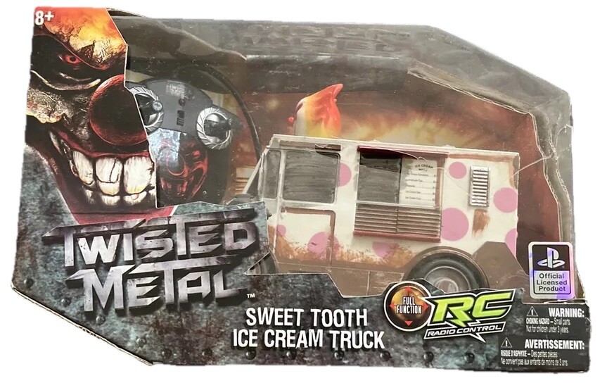 Playstation Twisted Metal Sweet Tooth Ice Cream Truck Radio