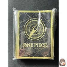 Standard Black Gold (2) 70 Sleeves Japanese One Piece Card Game Official FF69