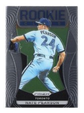 Baseball Card - 2021 Nate Pearson RC19 Base - Toronto Blue Jays Panini Prizm RC