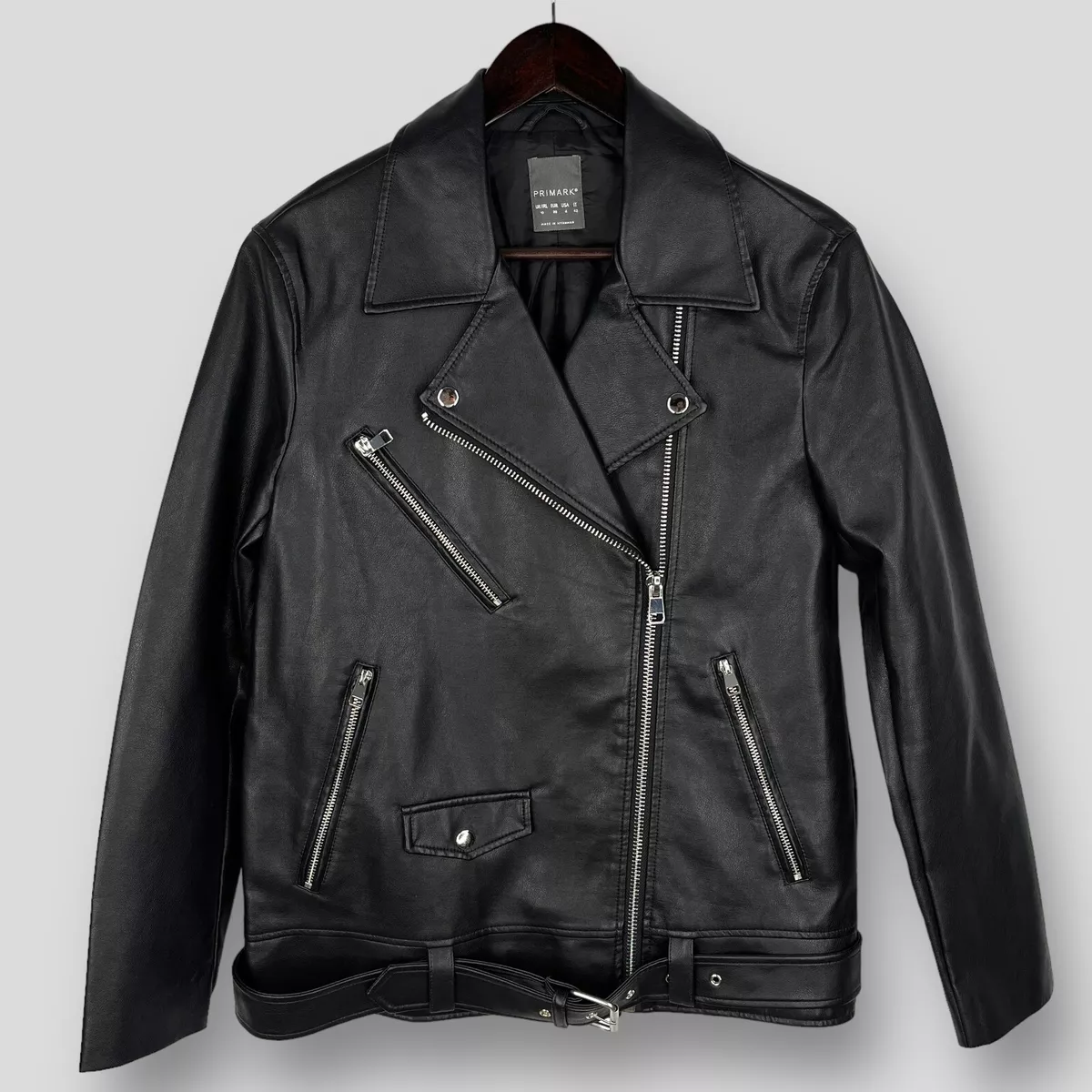Primark faux leather clearance jacket