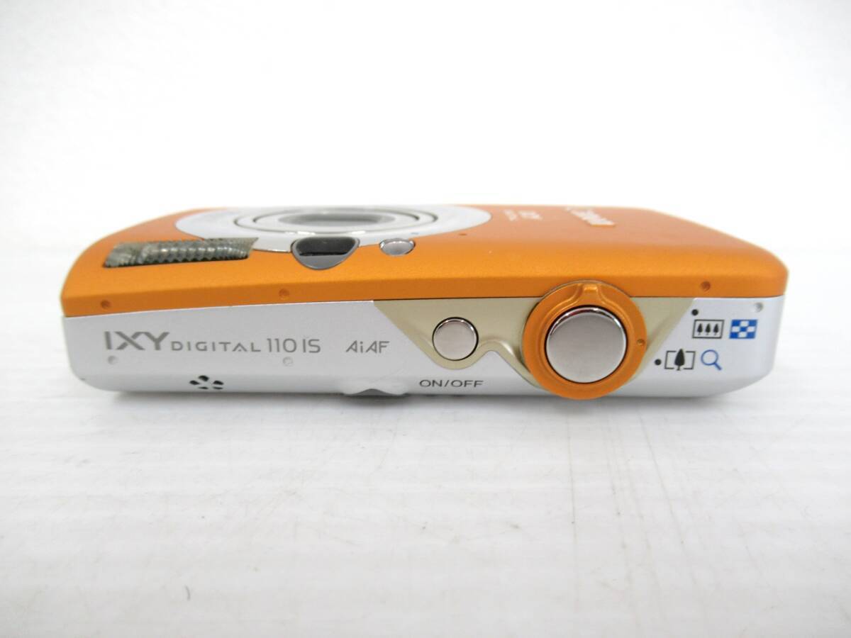 Canon IXY DIGITAL 110 IS compact digital camera orange Canon IXY DIGITAL 110 IS compact digital camera orange