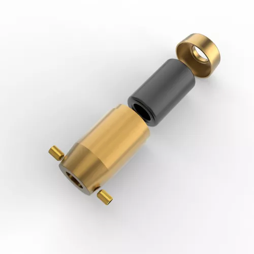 2 pz 9,5 mm splitter cavo arresto rumore anello magnetico per cavo altoparlante audio - Foto 7 di 14