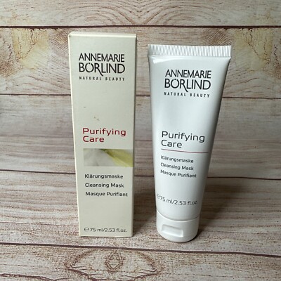 Annemarie Borlind Purifying Care System Cleansing Mask 2.53 oz Acne Prone Skin