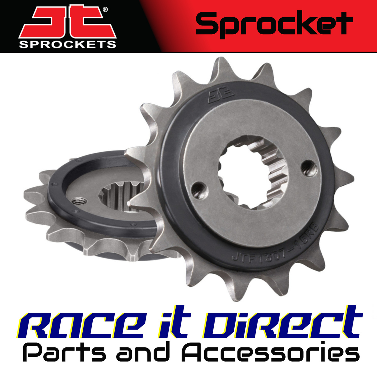 ジョー専用 JT Sprocket for Kawasaki ZX-6R 636 Ninja 2003-2006 Front Rubber