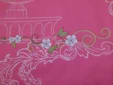    DISNEY Princess Twin FITTED Bed Sheet Floral Pink
