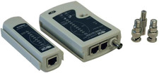 Network Cable Continuity Tester for Cat5/Cat6, Phone and Coax Cable Assemblies 