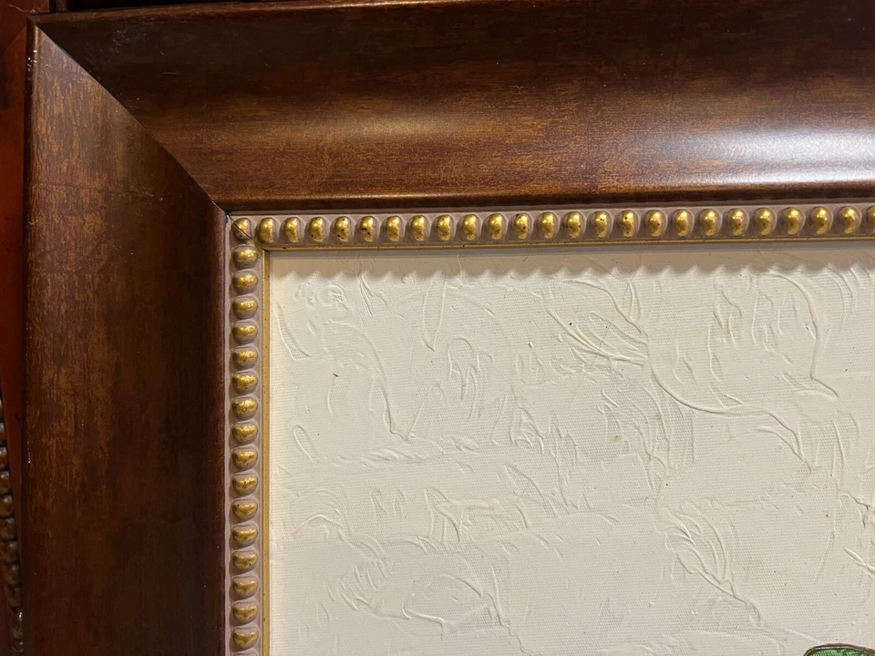 Джойс Ройбал оригинальная картина маслом, хоккей на траве, подписанная, в рамке - Изображение 3 из 4