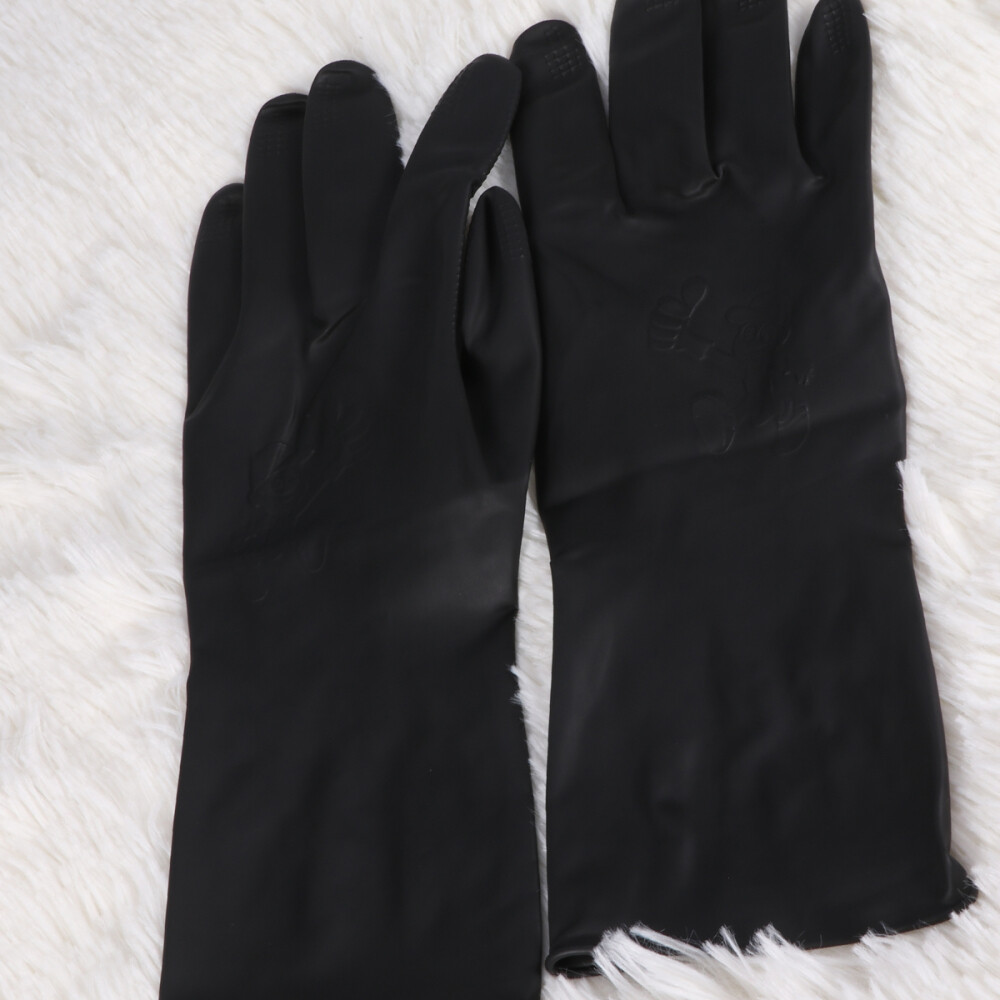 Latex Gloves Hair Dye Gloves 2 Pairs Antiskid Hair Color Gloves eBay