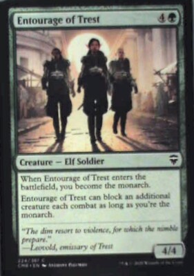Entourage of Trest - Commander Legends: #224, Magic: The Gathering Nm R154