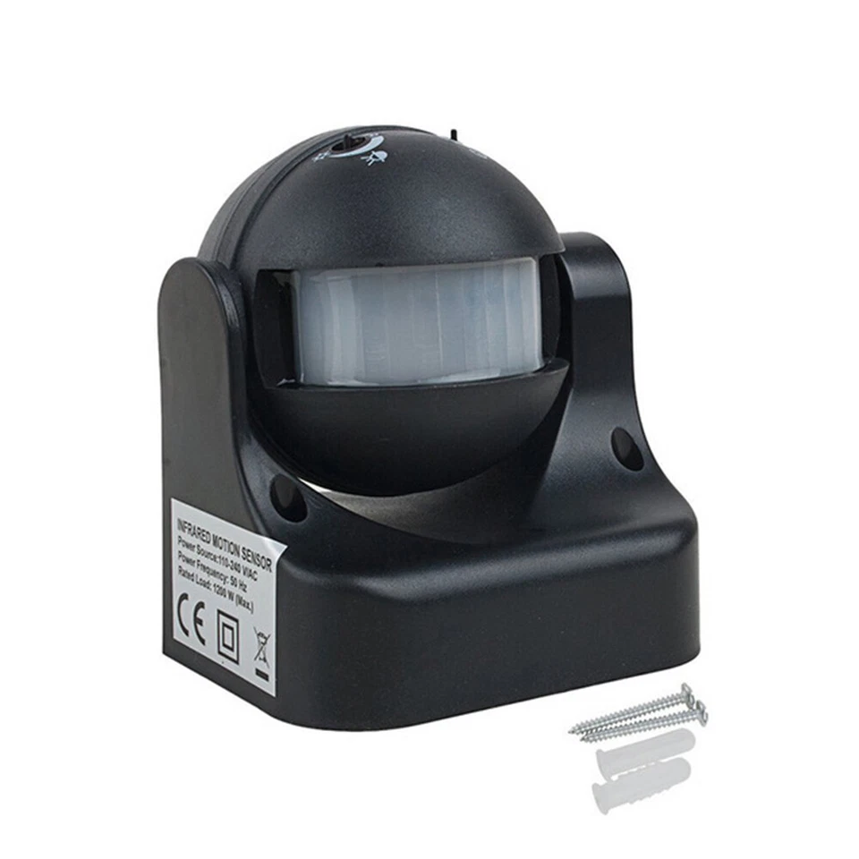 Outdoor PIR Motion Movement Sensor Detector Switch For Security Lighting Tool - Image 2 of 4