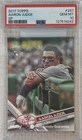 2017 Topps Leaning On Railing Aaron Judge #287C PSA 10 Beautiful Image Variation