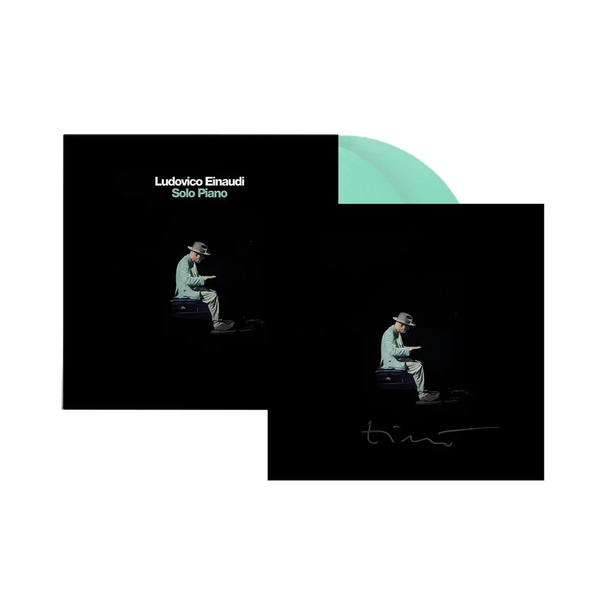 Ludovico Einaudi Solo Piano: Green Vinyl 2LP + Signed Art Card | eBay
