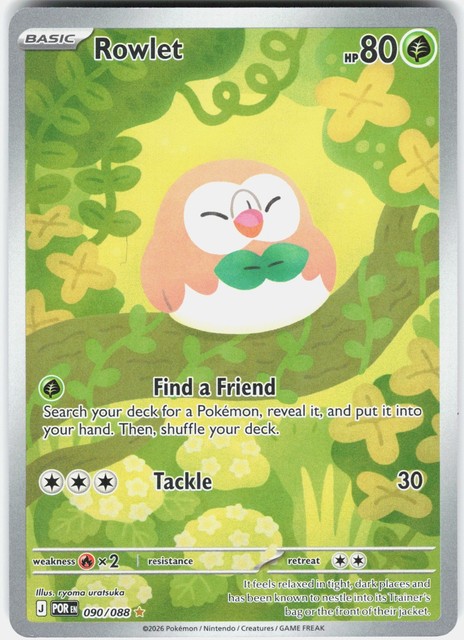Rowlet #90 (Perfect Order)