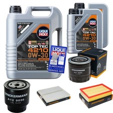 Inspektionspaket 7 L Liqui Moly Top Tec 4210 0W-30 für Nissan Pathfinder