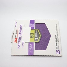 15-pk 3m Precision Sandpaper Sheet Coarse 80-grit 9 X 11 27080pgp-15 15-pk 3m Precision Sandpaper Sheet Coarse 80-grit 9 X 11 27080pgp-15