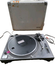 Technics SL-1200MK2 DJ Turntable Black Quartz Direct Drive w/ Upgrades  Cart