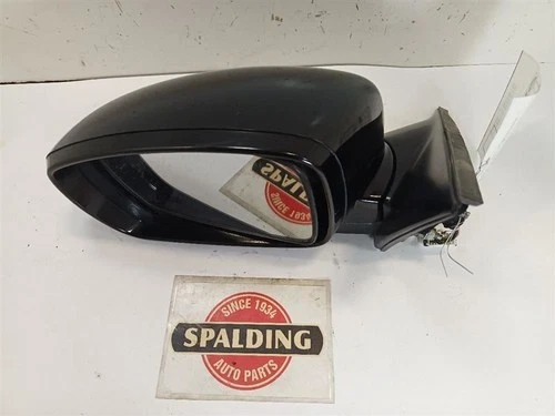 Black 09-14 GENESIS Sedan Driver Side View Door Mirror Power Heated 9637728