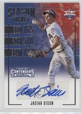 2016 Panini Elite Extra Edition USA Baseball Contenders Jasiah Dixon Auto 0f8