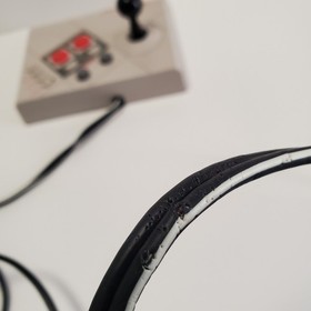 Nintendo NES Advantage Controller Joystick w/ Box NO Foam Inserts TESTED READ