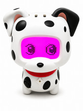 MGA Pixel Petz Dalmatian Interactive Digital Pet Dog Tested Works Pink Screen