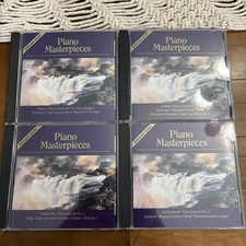 Piano Masterpieces CD Lot 4 Albums Classical Music C71