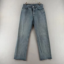 Vintage Levis Jeans Mens 31x34 (Fits 28x28) Dyed 501 Striaght 90s Made in USA
