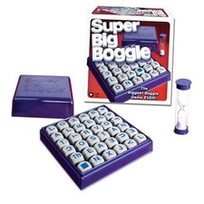with 6x6 Grid and 36 Letter Cubes Games USA, The Biggest Super Big Boggle