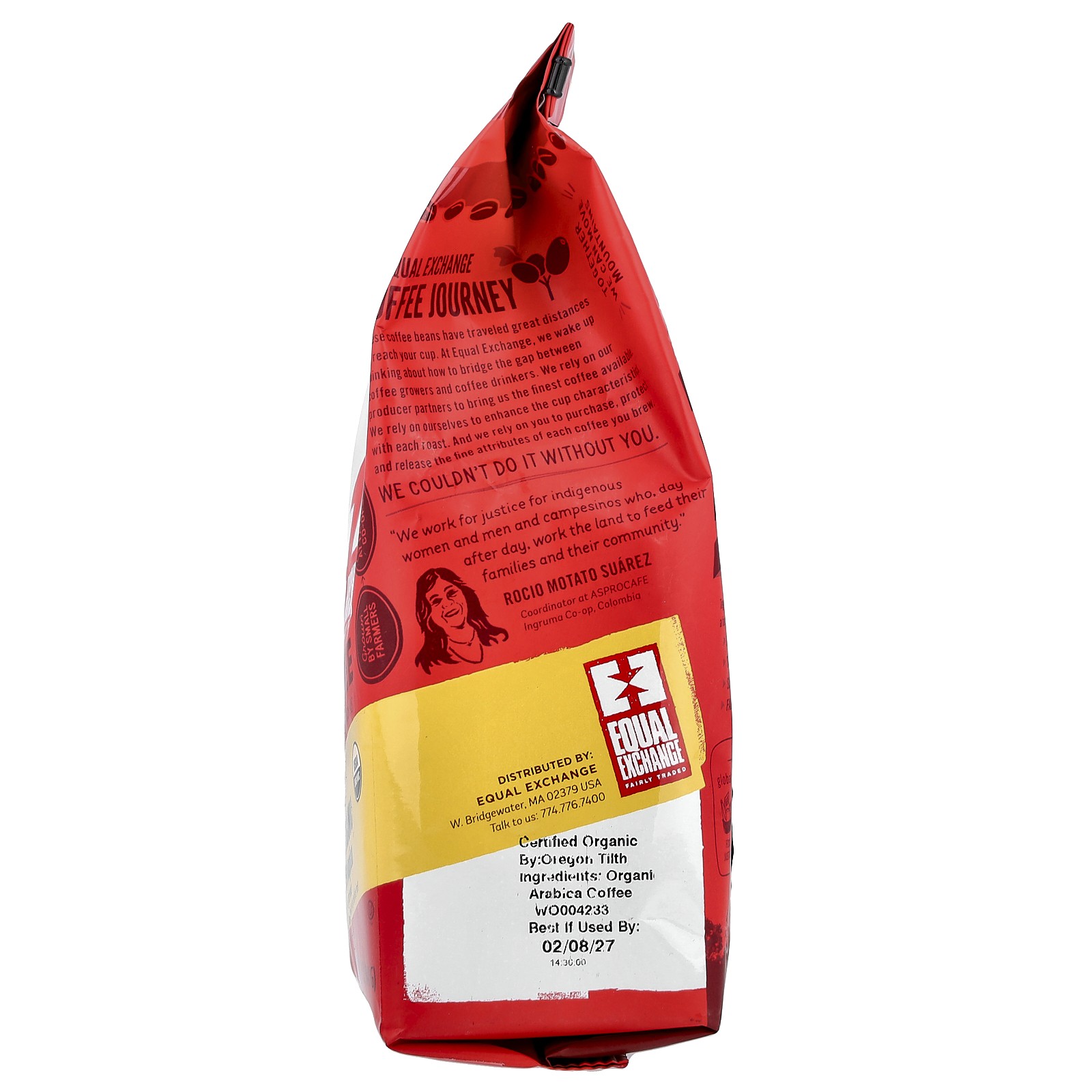 Organic Coffee, Ethiopian, Ground, Full City Roast, 12 oz (340 g)
