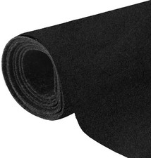 78"x40" Black Underfelt Carpet for Speaker,Sub Box Carpet, Auto,RV,Boat,Marin...