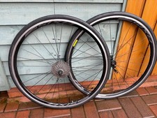 SPECIALIZED AXIS 1.0 ALUMINIUM ROAD BIKE RIM BRAKE WHEELSET 11 SPEED HG