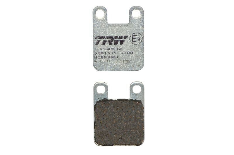 2x ✅Fits TRW MCB535EC Brake pads MCB535EC  organic, intended use off ⭐UK Seller⭐