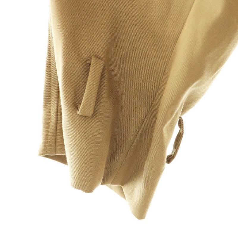 Ameri VINTAGE Minimal Flare Wool Trench Coat Belt… - image 7