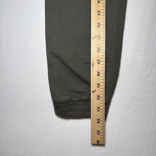 Art Class Olive Green Cargo Joggers Pants Pockets Elastic Waist Size 14 - Picture 7 of 8