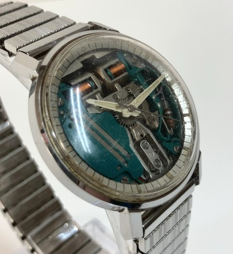 Vintage BULOVA ACCUTRON SPACEVIEW M4 Men’s Wristwatch - Picture 5 of 12