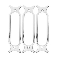  3PCS Guitar Pickup Rings - Single Coil Metal Electric Guitar Pickup Frame Bezel