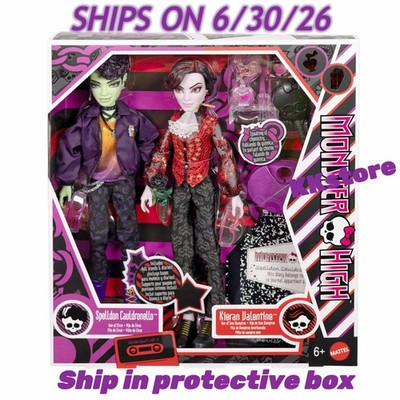 Monster High Kieran Valentine Spelldon Cauldronello Dolls 2-Pack Presale 6/30