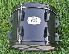 ADD this PEARL EX EXPORT 10" TOM in BLACK w/BLACK HARDWARE to YOUR DRUM SET L400