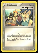 TV Reporter 82/101 - (Lightly Played) - Pokemon: Dragon Frontiers - Uncommon