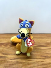 Ty Beanie Baby SWIPER the Fox New With Tag Dora the Explorer Stuffed Toy
