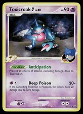 Pokemon Card Platinum Toxicroak G 40/127 Rare on eBay