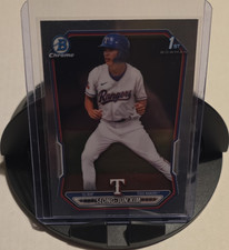 Bowman 2024 Chrome Seong-Jun Kim BCP-45 Texas Rangers 1st Bowman Baseball Card