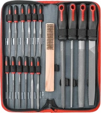 Metal Hand & Needle File Tool Kit Set. Large & Small Mini T12 Carbon Steel Flat