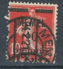 MEMEL GERMANY AREA FRENCH MANDATES SEMEUSE USED CURRENCY OVERPRINT LOT (MEM 354)