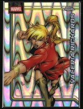 Valeria Richards 2026 Topps Chrome Marvel Comics #186 RayWave Refractor