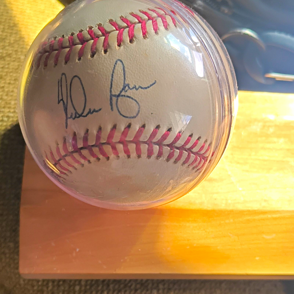 Texac Rangers Nolan Ryan Signed Baseball Ball - Texas Rangers MLB Original | eBay