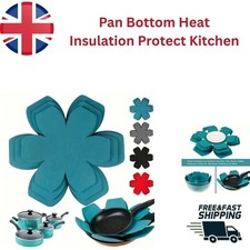 12Pcs Felt Pot Pan Protectors Anti Scratch Non-Stick Divider Pads Heat uk stock