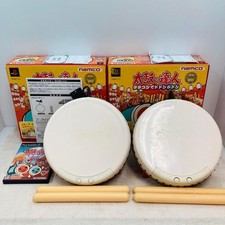TAIKO NO TATSUJIN Drum Master Namco PS2 PlayStation 2 Japan 2er Set