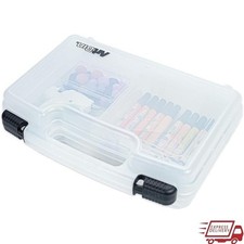 Portable Craft Storage Case Organizer Heavy-Duty Art Supplies Carrying Box New