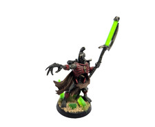 Necron Lord Necrons Warhammer 40K Overlord metal classic vintage. Painted